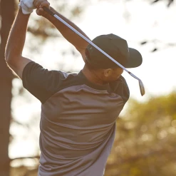 Homerun Raglan Polo Rhino / Dark Green -Clubs Shop vicegolf liberty club homerun raglan polo rhino dark green body02 desktop