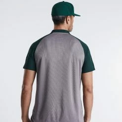 Homerun Raglan Polo Rhino / Dark Green -Clubs Shop vicegolf liberty club homerun raglan polo rhino dark green slider03 desktop