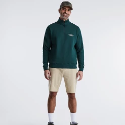 Liberty Club Half-Zip Dark Green