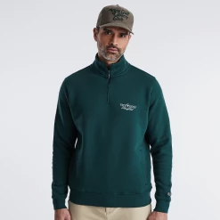 Clubs Shop -Clubs Shop vicegolf liberty club liberty club half zip dark green slider02 desktop