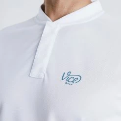 VG Next Up Polo White -Clubs Shop vicegolf liberty club vg next up polo white slider05 desktop